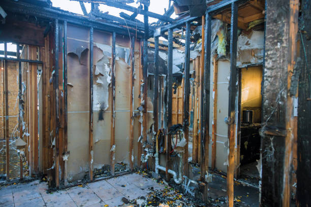 Professional Emergency Fire Cleanup technician working in Zion, PA